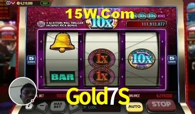 Gold7S: Jogos de Caça-Níqueis-Altas Recompensas, Roleta-Velocidade, Blackjack-Desafios Máximos